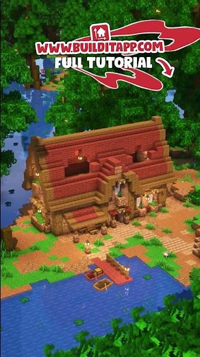 How to Build a Mangrove Survival House in Minecraft