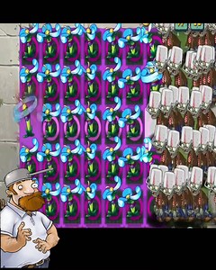 Which Plant Can Defeat 100 Bucket Zombies With Food Plants.mp4 | Pvz Animate