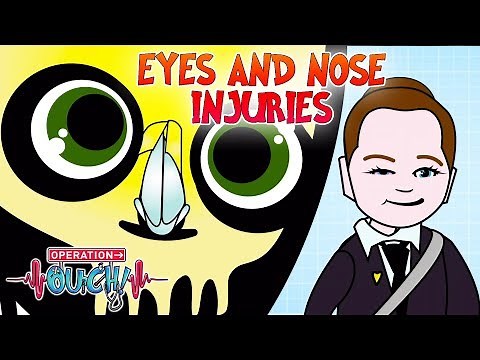 Eyes and Nose Injuries - Accident & Emergency | Operation Ouch | Science for Kids