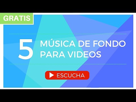 Música de Fondo para Videos (Presentaciones, Educativos, YouTube, Instrumental) GRATIS