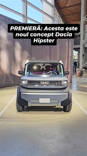 16K views · 3.5K reactions | Acesta este cel mai nou concept Dacia. Numele său este Hipster | Automarket.ro | Facebook