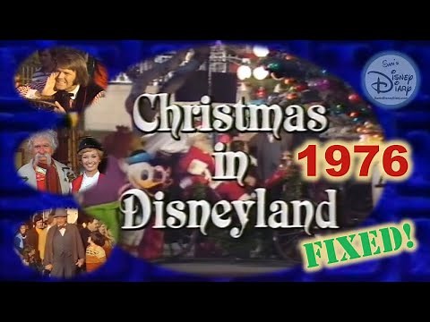 Christmas in Disneyland 1976 | Sandy Duncan | Art Carney | Glen Campbell | It's a Small World