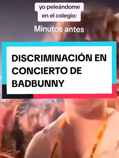 Discriminación en el concierto de Bad Bunny🚫 Una usuaria de Tiktok llamada AngieKitty habría denunciado discriminación hacia su cuerpo por parte de dos amigos, entre ellos Nicolás Dorrego (Estudiante de la Universidad de Lima). La denuncia se viralizó por tiktok y muchas personas mandaron mensajes a Nicolás haciendo que este elimine sus cuentas. Más tarde por medio de otras redes sociales algunas personas publicaron la doble cara de AngieKitty revelando que ella es igual a Nicolás Dorrego. Cual