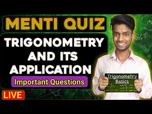 🔥 Trigonometry Quiz Challenge | Class 10 Maths CBSE Preparation | By Pankaj Shah