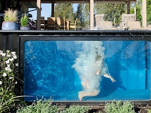 Modpools Create Backyard Pools Using Shipping Containers