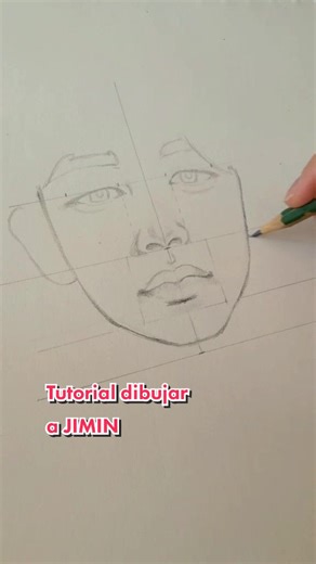 Tutorial para dibujar a Jimin: Guía paso a paso