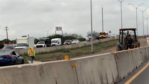 Loop 410 traffic backup