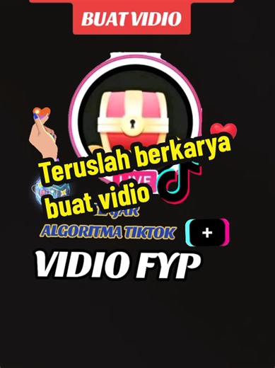 Teruslah berkarya buat vidio dengan belajar algoritma tiktok #belajar #belajartiktok #algoritmatiktok #pemulatiktok #fyppppppppppppppppppppppp
