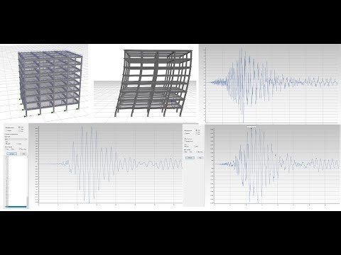 SeismoStructre software Tutorial , Time-history Analysis of an existing RC structure