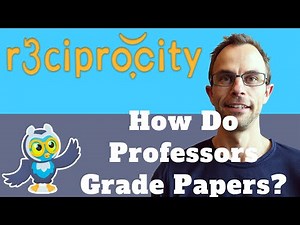 How Do Professors Grade Papers And Evaluate Manuscripts?