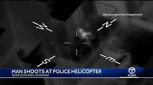 Scary situation 1,200 feet in the air, APD helicopter gets shot at