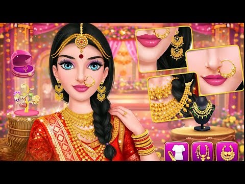 Indian wedding season game|android gameplay|new game 2026|girl games| makeup game|‪@StylishGamerr‬