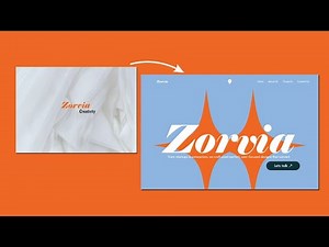 Animated Website Header in Figma | Modern UI Design & Smart Animate Tutorial for beginners.