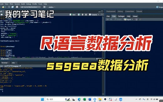 R语言数据分析 ssgsea估计评分