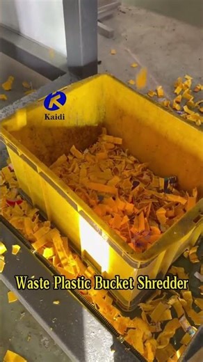 Industrial Plastic Drum Shredding Machine | Double Shaft Shredder Demo