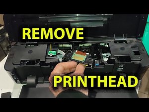 Printer Canon Error B200 how to remove printhead