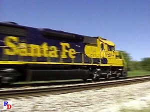 39K views · 8.8K reactions | A Santa Fe freight dips down, then climbs back up as it crosses the Fox River in northeastern Missouri. From the Pentrex show "Santa Fe Combo: Chillicothe Sub & Marceline Sub" https://rfd.video/SFCombo | Railfan Depot | Facebook