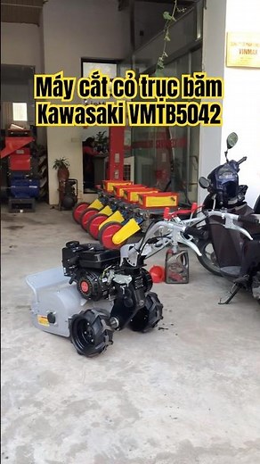 Máy cắt cỏ trục băm Kawasaki hàm cắt 50cm