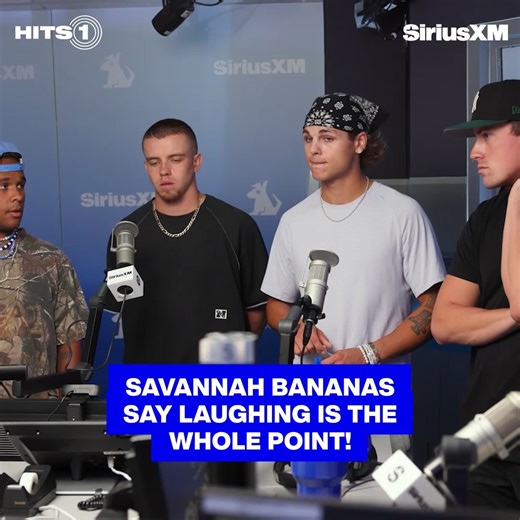 They laugh at themselves, we laugh with them—but don’t be fooled, the The Savannah Bananas know their game 🍌 Watch their full interview with Nicole Ryan on the Morning Mash Up now at: https://sxm.app.link/SavannahBananasFB | SiriusXM