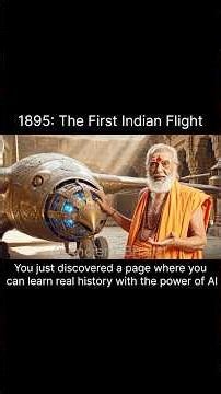 India Flew 8 Years Before America 🇮🇳 #firstflight