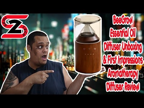 BeeGrow Essential Oil Diffuser Unboxing & First Impressions | Aromatherapy Diffuser Review