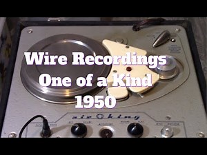 Off Topic: Rare Wire Recordings, New Year's 1951, Live Bands, Cold War Radio, and Family