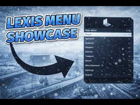 LEXIS MOD MENU | UNDETECTED BYPASS | GIVE MONEY | LEGACY + ENHANCED (BETTER THAN CHERAX)