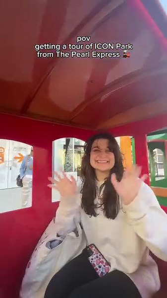 1.6K views · 23 reactions | Did you know that we have The Pearl Express Train that gives you an ICONic tour of ICON Park?  Book your tickets to have a spot on The Pearl Express! ️ . . . #iconpark #iconparkorlando #orlando #orlandoflorida #visitorlando #orlandothingstodo #thingstodoorlando #experiencekissimmee #ICONicMoment | ICON Park | Facebook