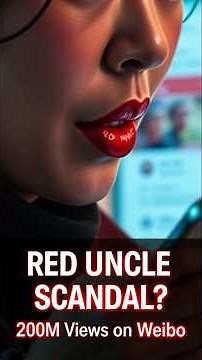 China’s Red Uncle: The 200M-View Scandal Explained #todayinhistory #viralvideo #ytshorts