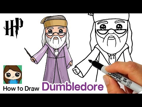 How to Draw Albus Dumbledore 🧙🏻‍♂️| Harry Potter