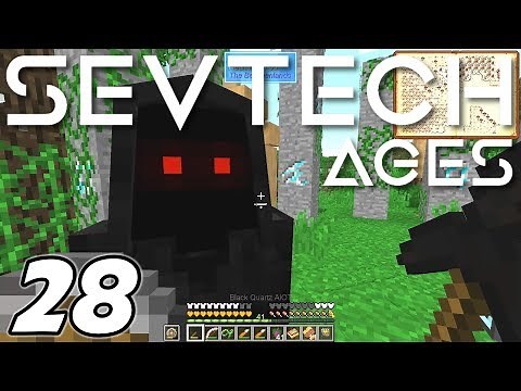 Minecraft - DARK DRUID CIRCLE and SWAMP TALISMAN - Minecraft Sevtech: Ages Ep 28