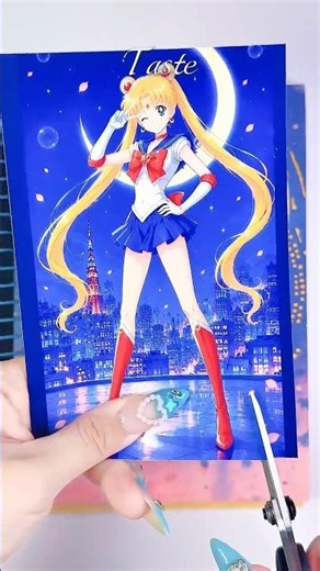 💫 Sailor Moon Legend Diary: Tuxedo Mask & Luna! 세일러문 다꾸🌙 #SailorMoon #journaling