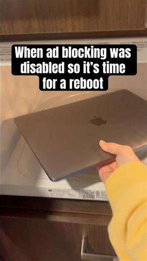 When Ad Blocking Was Disabled