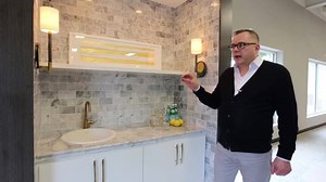 2.1K views · 30 reactions | A timeless look + dramatic flair = everlasting elegant design. Learn how to create this look in your home space with suggestions from Kevin, our Director of Product Design. | The Tile Shop | Facebook