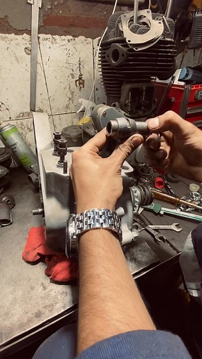 Bsa b31 engine crank end play check | Vintagè Zaheer Alam