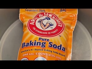 Tutorial for making satisfying baking soda | ASMR