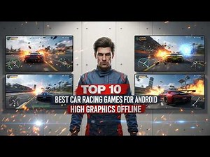 top 10 best car racing games for android high graphics offline