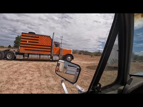 #792 Home Time Benson Arizona and Load of Power Poles The Life of Owner Operator Flatbed TruckDriver