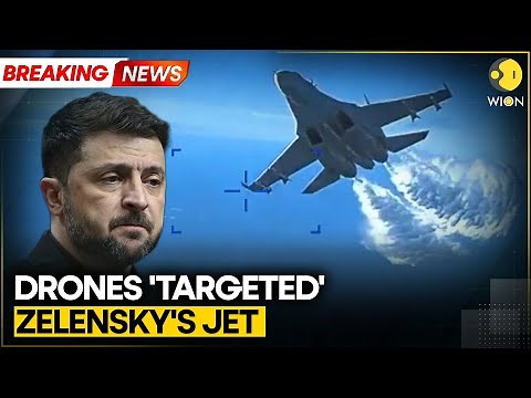 BREAKING: Zelensky's Plane 'Followed by Military Drones' in Dublin | WION