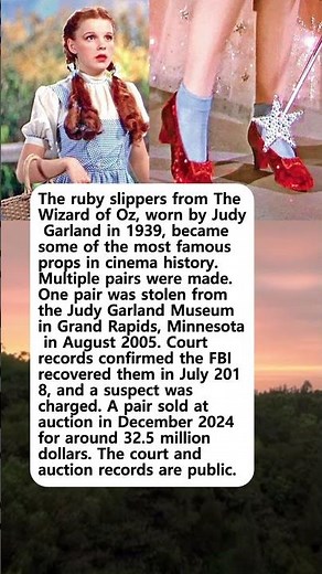 The Quiet Lawsuit Judy Garland's Kids Filed to Recover Her Ruby Slippers