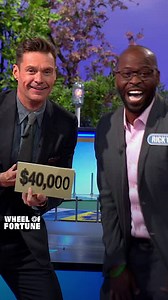 Emphasis on chilling with Ryan Seacrest! | Wheel of Fortune
