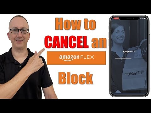 How to Cancel an Amazon Flex Block