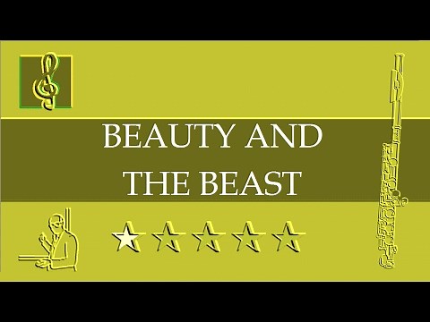Flute Notes Tutorial - Beauty And The Beast - Disney (Sheet Music)