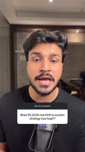 Rishab Pandey on Instagram: "Whom should KKR target in this IPL 2026 auction that is happening on December 2025 KKR with highest purse of 64.3CR and releasing Andre Russell and Venkatesh Iyer KKR needs to build up new core unit. (Cameron Green, Venkatesh Iyer, Russell, Varun Chakravarthy, Sunil Narine, Harshit Rana, Umran Malik, Vaibhav Arora, IPL Auction) #ipl2026 #kkr"