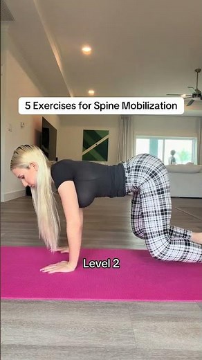 Doing this spine mobilization exercise routine is a great way to maintain a healthy spine!