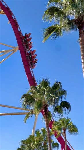 Non-Inverted Loop Rollercoaster at Universal Orlando