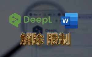 解除DeepL翻译文档的编辑限制