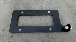 Jeep Wrangler License Plate Relocation Bracket (Universal; Some Adaptation May Be Required) - Free Shipping