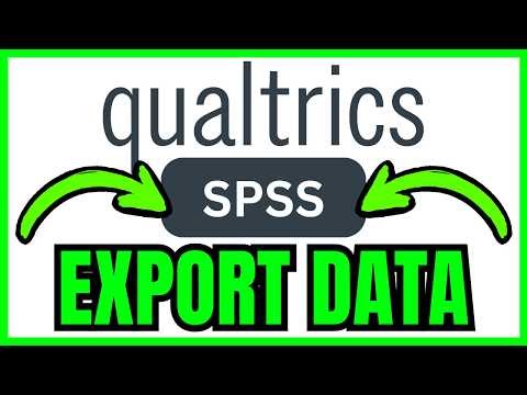 How To EXPORT DATA From Qualtrics To SPSS (QUICK & EASY) 2026