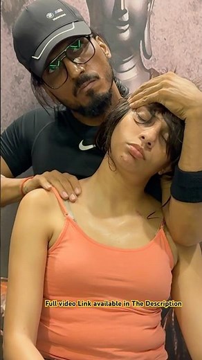 ASMR | Most Relaxing Neck and Back Massage | asmr city #asmr